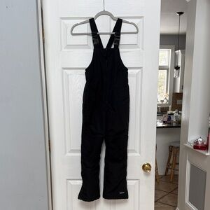 Lands' End Squall Black Bib Overalls